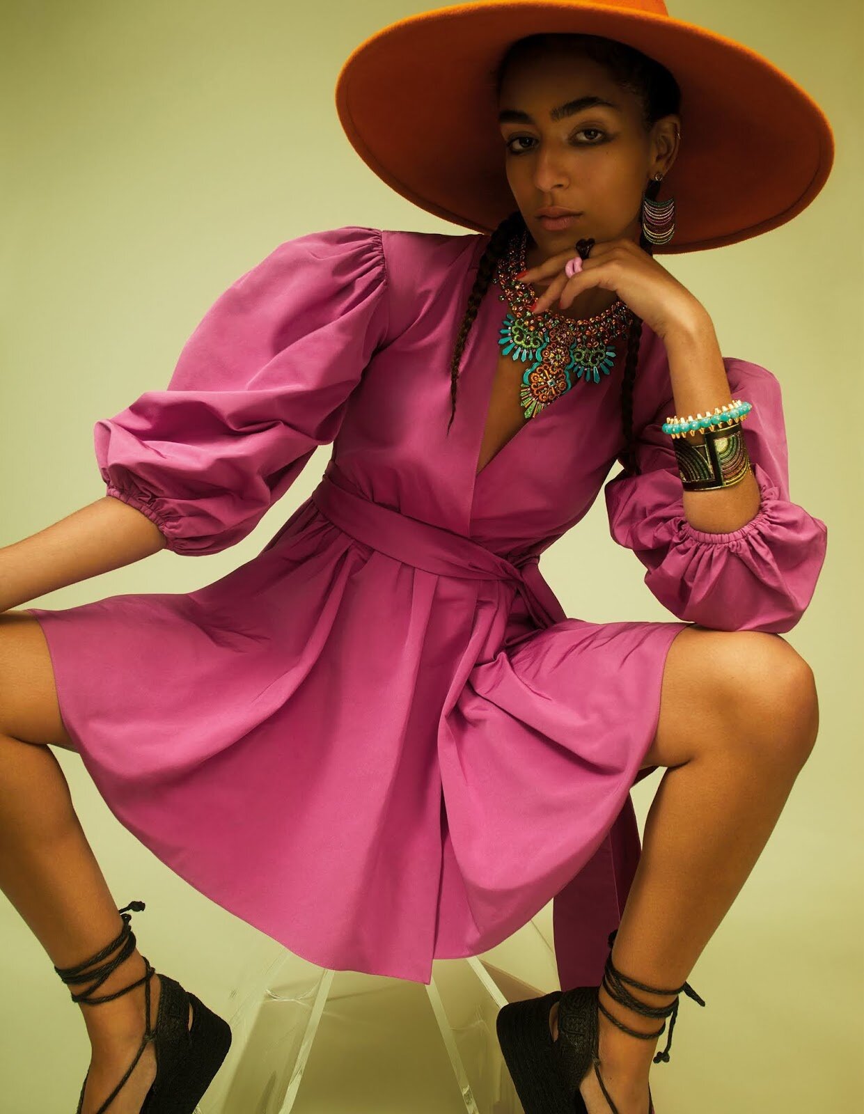 Nora Attal in 'A New Sunrise' by Emma Summerton Vogue Mexico